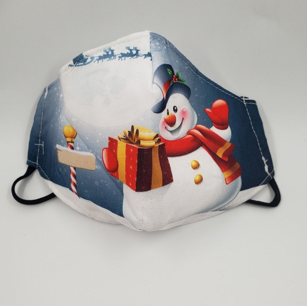 Christmas kid's face mask.